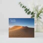 Namibia - Postkarte der Wüste Sossusvlei (Stehend Vorderseite)