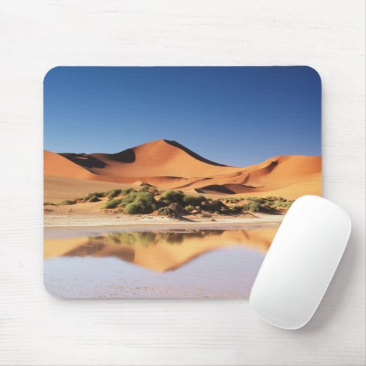 Namibia, Region Sossusvlei, Sanddünen in der Wüste Mousepad (Mit Mouse)