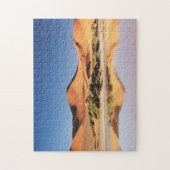 Namibia, Region Sossusvlei, Sanddünen in der Wüste Puzzle (Vertikal)