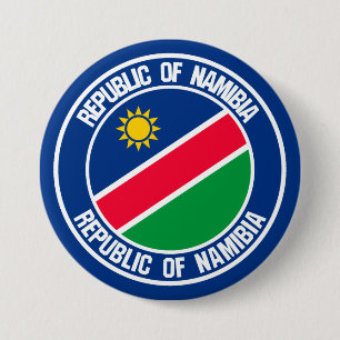 Namibia-RundEmblem Button