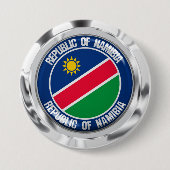 Namibia-RundEmblem Button (Vorderseite)