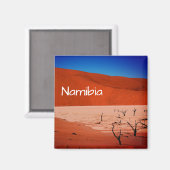 Namibia Sand Dunes Landschaft Sossusvlei Magnet (Vorderseite/Rückseite)