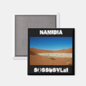 Namibia Sand Dunes Landschaft Sossusvlei Magnet (Vorderseite/Rückseite)