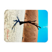 Namibia Sand Dunes Landschaft Sossusvlei Magnet (Horizontal)