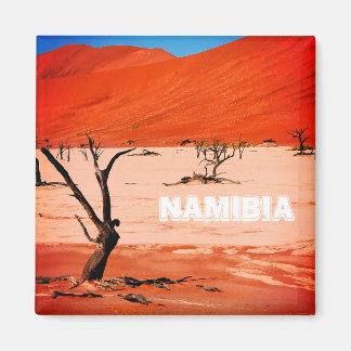 Namibia Sand Dunes Landschaft Sossusvlei Magnet