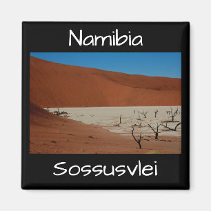 Namibia Sand Dunes Landschaft Sossusvlei Magnet