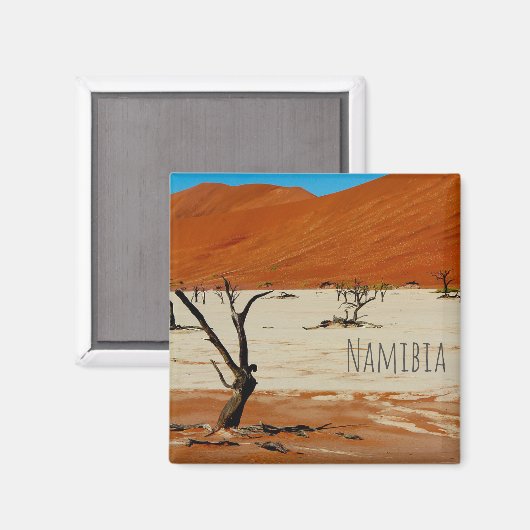 Namibia Sand Dunes Landschaft Sossusvlei Magnet (Vorderseite/Rückseite)