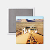 Namibia Sand Dunes Landschaft Sossusvlei Magnet (Vorderseite/Rückseite)