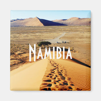 Namibia Sand Dunes Landschaft Sossusvlei Magnet