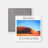Namibia Sand Dunes Landschaft Sossusvlei Magnet (Vorderseite/Rückseite)