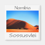 Namibia Sand Dunes Landschaft Sossusvlei Magnet (Vorne)