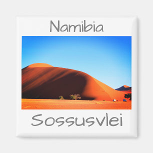 Namibia Sand Dunes Landschaft Sossusvlei Magnet