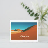 Namibia Sand Dunes Landschaft Sossusvlei Postkarte (Stehend Vorderseite)