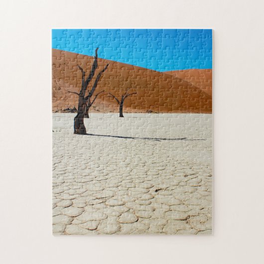 Namibia Sand Dunes Landschaft Sossusvlei Puzzle (Vertikal)