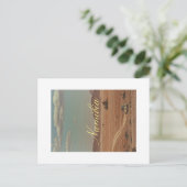 Namibia Savannah Bush Nature Postcard Postkarte (Stehend Vorderseite)
