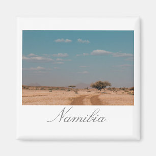Namibia Savannen-Buschlandschaft Naturmagnet Magnet