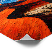 Namibia: Scenic Desert Dunes Art Souvenir Poster (Ecke)