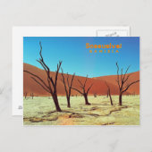 Namibia Sossuslvei Postkarte (Vorne/Hinten)