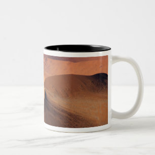Namibia: Sossuvlei-Dünen, Luftbild. Zweifarbige Tasse