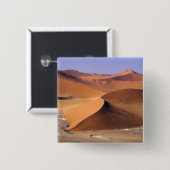 Namibia: Sossuvlei Dunes, landschaftliche Luft. Button (Vorne & Hinten)