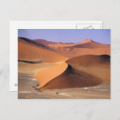 Namibia: Sossuvlei Dunes, landschaftliche Luft. Postkarte (Vorne/Hinten)
