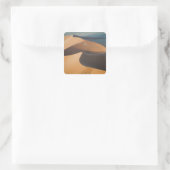 Namibia, Soussevlei, Große Sanddünen, Quadratischer Aufkleber (Tasche)