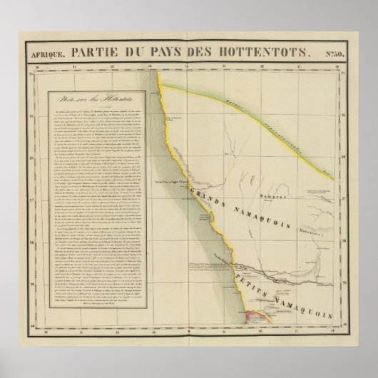 Namibia, Südafrika 50 Poster (Vorne)