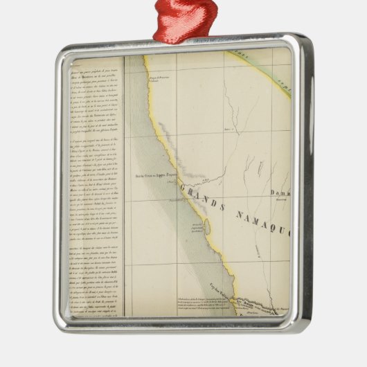 Namibia, Südafrika 50 Silbernes Ornament (Links)
