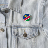 Namibia-Taste, patriotische namibische Flaggenmode Button (Beispiel)
