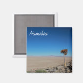 Namibia Tirool Namib Wüste Landschaft Kokerboom Magnet (Vorderseite/Rückseite)
