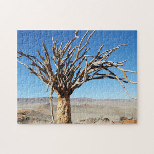 Namibia Tirool Namib Wüste Landschaft Kokerboom Puzzle