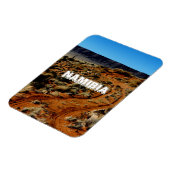Namibia Tirool Namib Wüste Landschaft Roter Boden Magnet (Linke Seite)