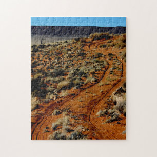 Namibia Tirool Namib Wüste Landschaft Roter Boden Puzzle