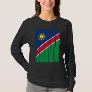 Namibia Vintage-Flagge von Namibia Urlaub T-Shirt