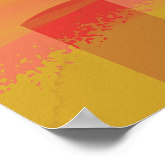 Namibia Vintage Travel Poster (Ecke)