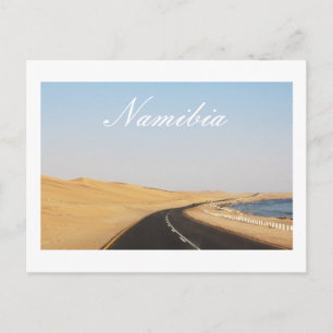 Namibia Walvis Bay Dunes Ocean Landschaft Natur Postkarte