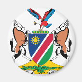 Namibia-Wappen Magnet (Vorne)