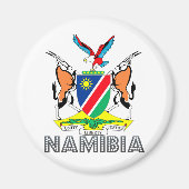 Namibia-Wappen Magnet (Vorne)