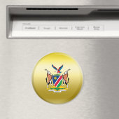 Namibia-Wappen Magnet (In Situ (Geschirrspüler))