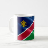 Namibia - Waving Flag - Kaffeetasse (Vorderseite Links)