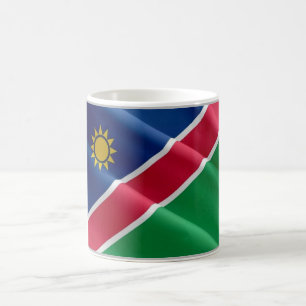 Namibia - Waving Flag - Kaffeetasse