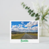 Namibia Windhoek Road Landschaftsbild Postkarte (Stehend Vorderseite)