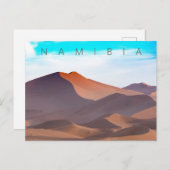 Namibia Wüste Postkarte (Vorne/Hinten)