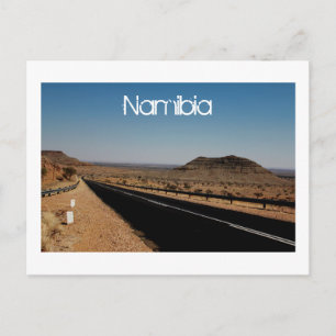 Namibia Wüste Road Landschaft Natur Postkarte