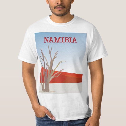 Namibia-Wüste-T - Shirt (Vorderseite)