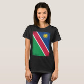 Namibian Flag Namibia T-Shirt (Vorne ganz)