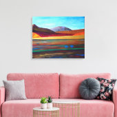 Namibianische Wüste Leinwanddruck (Insitu (Wohnzimmer))