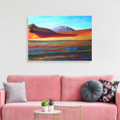 Namibianische Wüste Leinwanddruck (Insitu (Wohnzimmer))