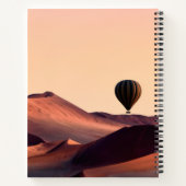 Namibias Dünen im Namib-Naukluft-Nationalpark Notizblock (Rückseite)