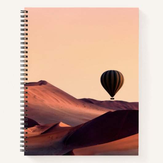 Namibias Dünen im Namib-Naukluft-Nationalpark Notizblock (Vorderseite)